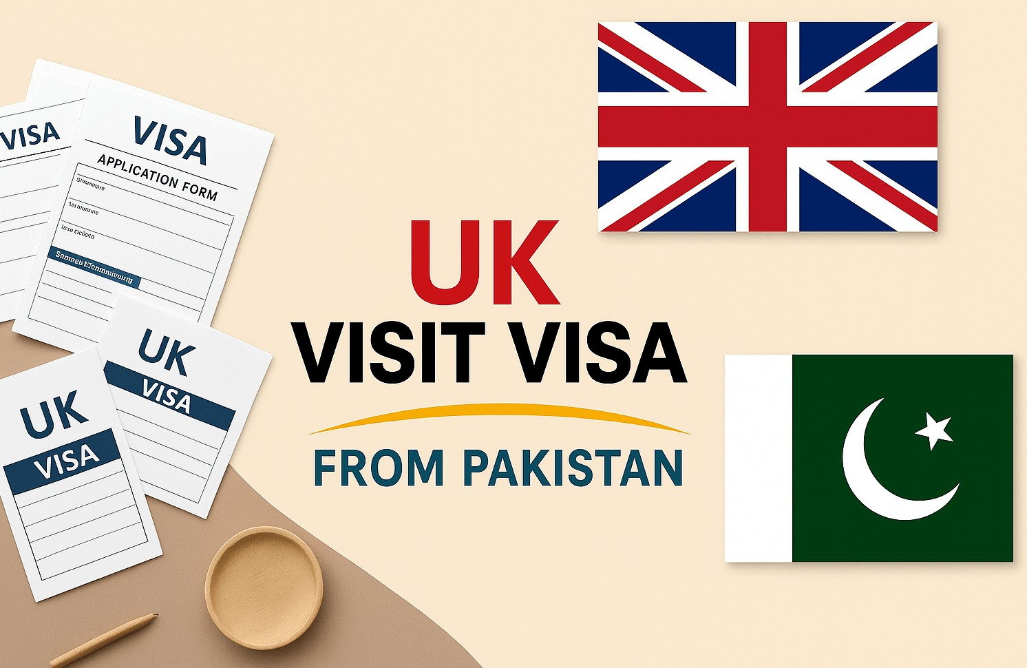 برطانیہ ویزا پاکستان 2026: نئی پالیسیاں، فیس اور درخواست کا طریقہ کار