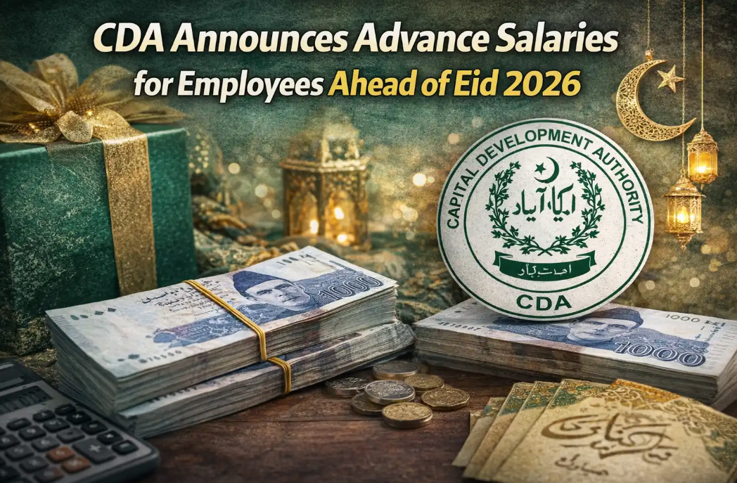 عید الفطر 2026 تنخواہ کی قبل از وقت ادائیگی: ملازمین کے لیے بڑی خبر