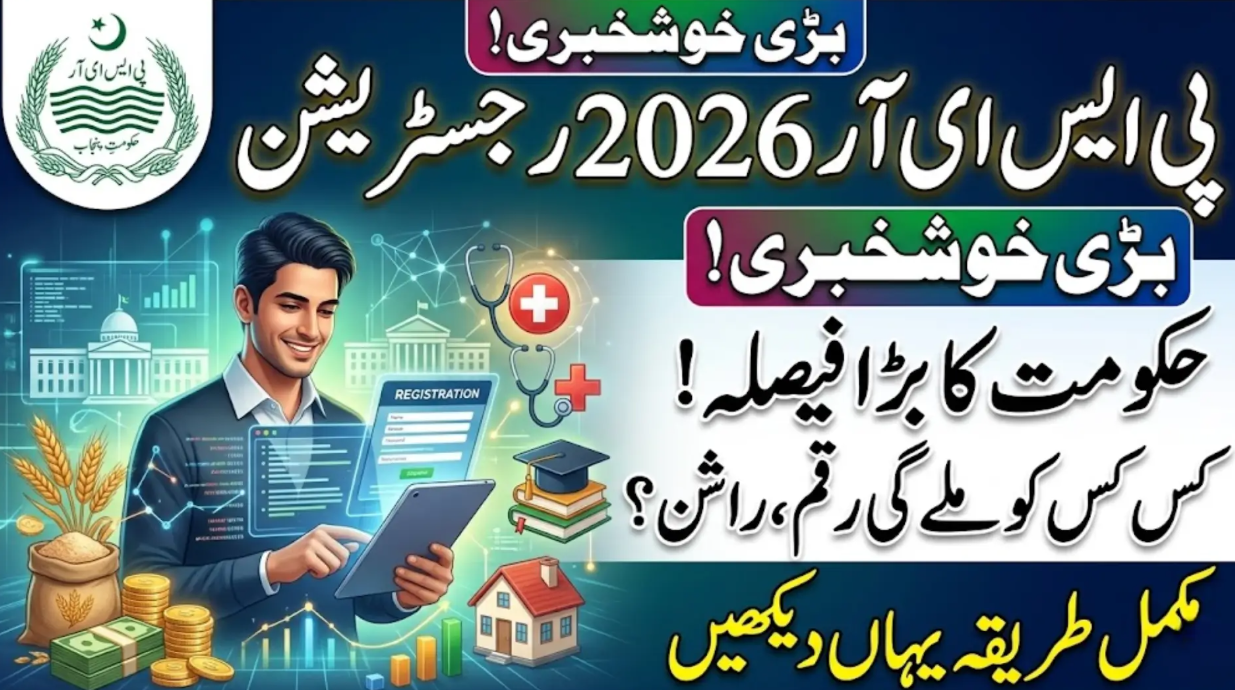 پنجاب سماجی و اقتصادی رجسٹری: غریب عوام کی فلاح و بہبود کا تاریخی منصوبہ